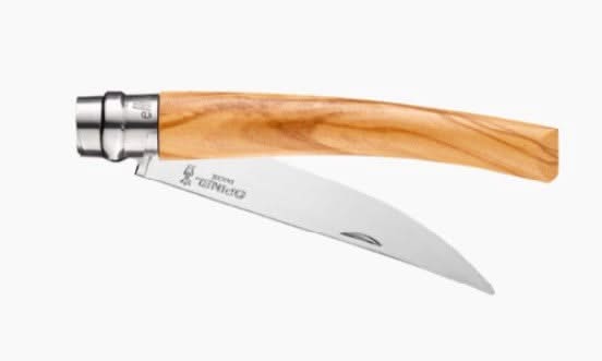 Opinel Effilé N°10 Olivier – manche en bois d’olivier