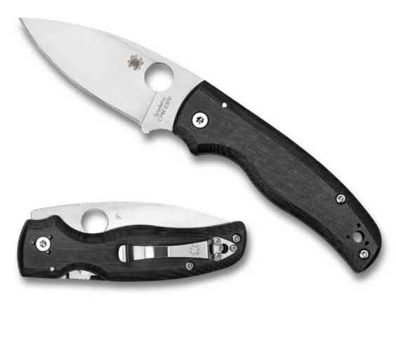 Spyderco Shaman C229GP – couteau pliant en G-10 noir