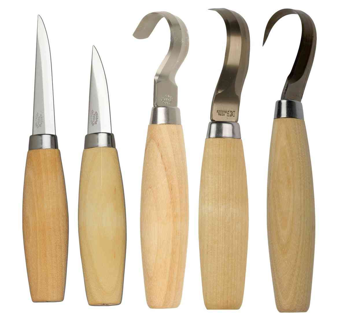Pack Mora Bois 5 x Carving 106 120 162 163 164 - 