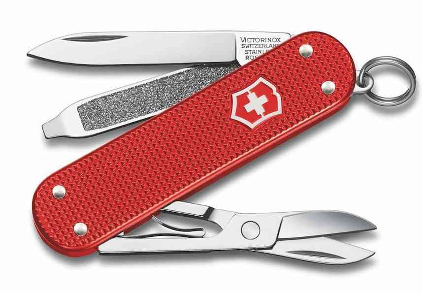Victorinox 06221L18 Alox Classic 58 mm Rouge Edition Limitée - 