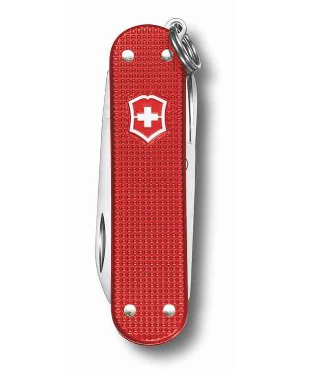 Victorinox 06221L18 Alox Classic 58 mm Rouge Edition Limitée - 