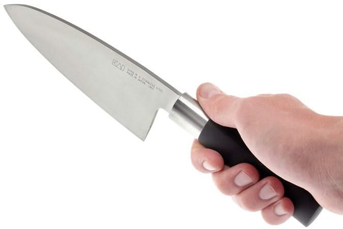Kai 6715D Wasabi Black Deba Lame de 15 cm - 