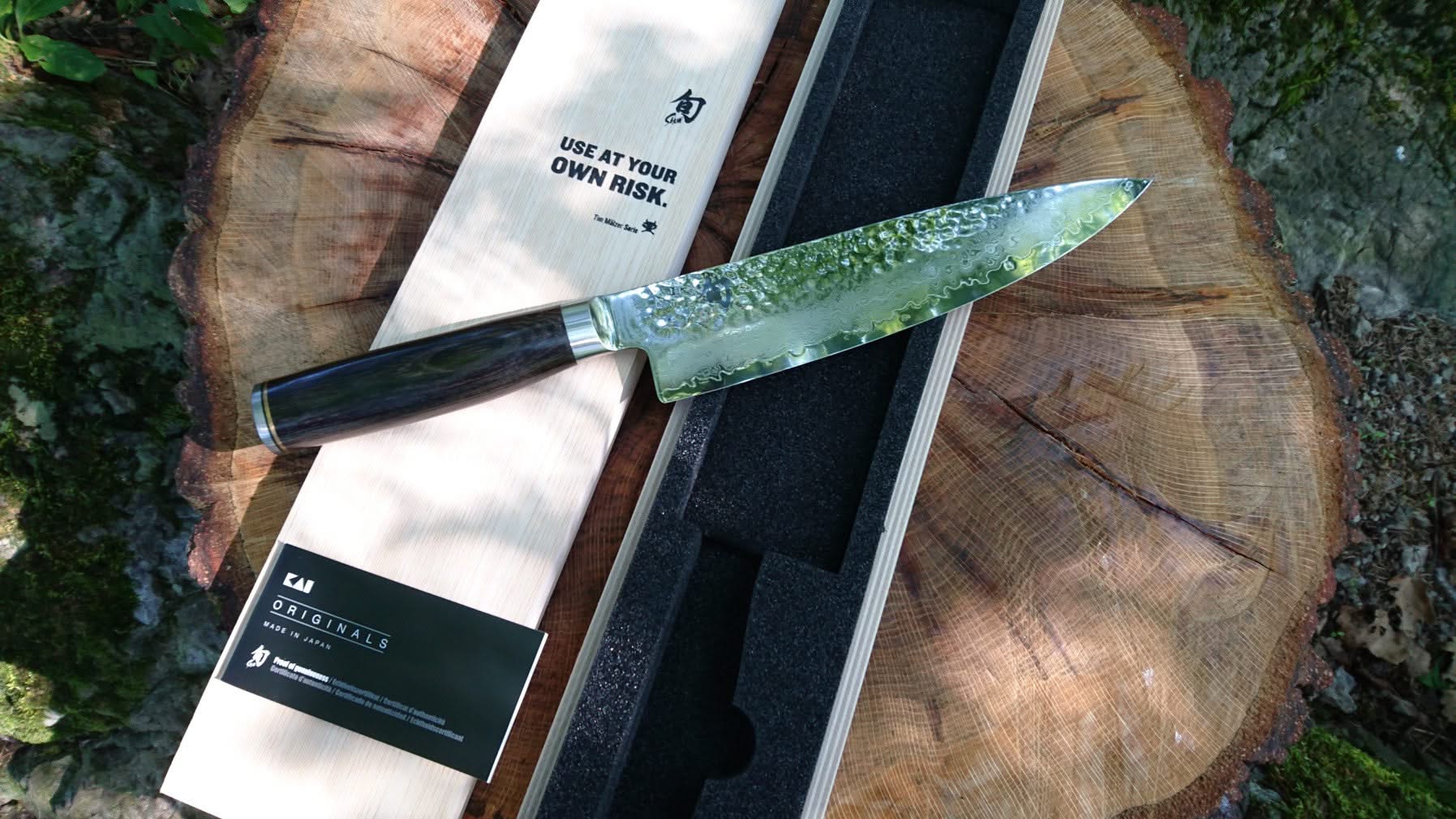 Kai TDM1706 Shun Premier Tim Malzer Couteau de chef lame de 20 cm - 