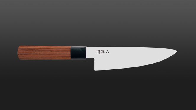 Kai MGR0150C Seki Magoroku Redwood Couteau de chef lame de 15 cm