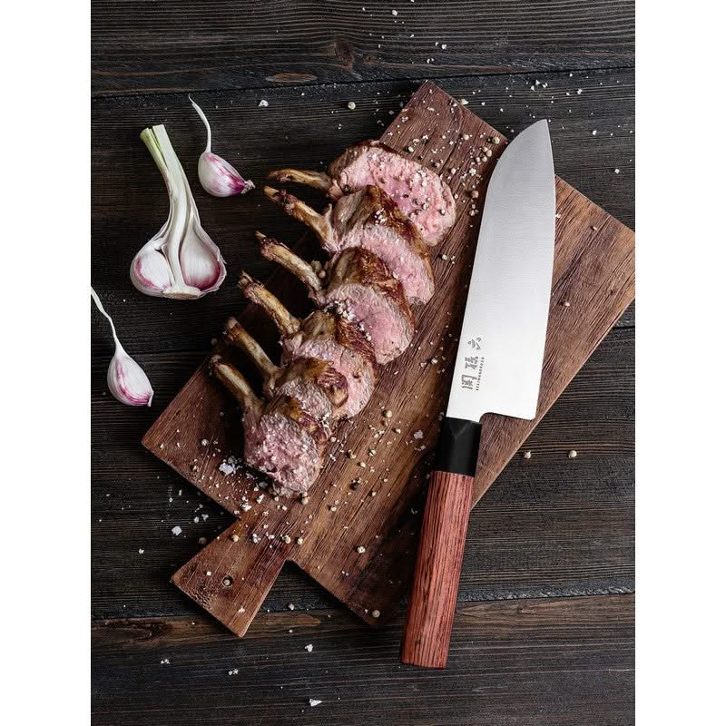 Kai MGR0150C Seki Magoroku Redwood Couteau de chef lame de 15 cm