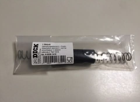 Dick 9 0239 1415 Amortisseur + ressort Pour Tue betail VSG9LC Dick - 