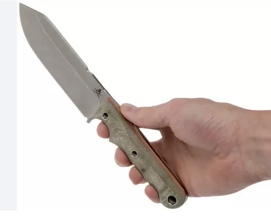 Couteau de bushcraft White River Firecraft 5 lame acier CPM S35VN manche micarta avec etui kydex et firesteel