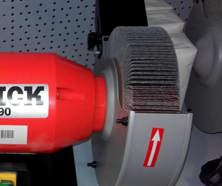 DICK Meule lamellaire 200x50x16 mm, pour affûteuses SM-90, grain K80, 1 pièce, 980893772 - 