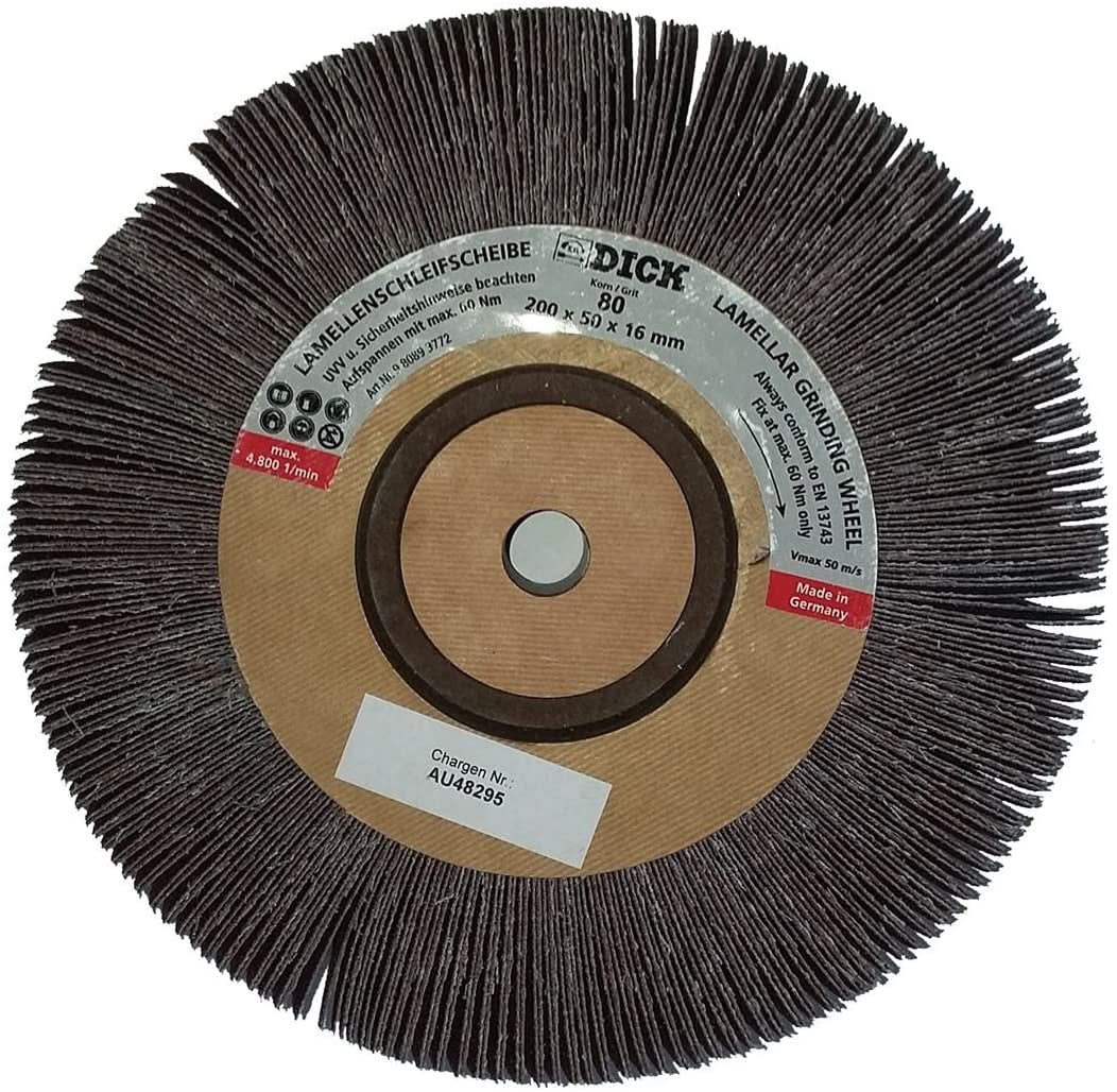 F. DICK 980893772 – meule lamellaire K80 pour SM-90