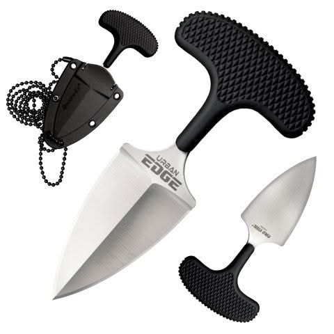 Le Cold Steel 43XL avec son étui rigide Secure-Ex® prêt pour le port discret.
