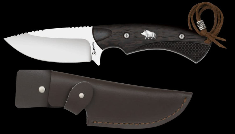 Albainox , COuteau de chasse motif sanglier - 