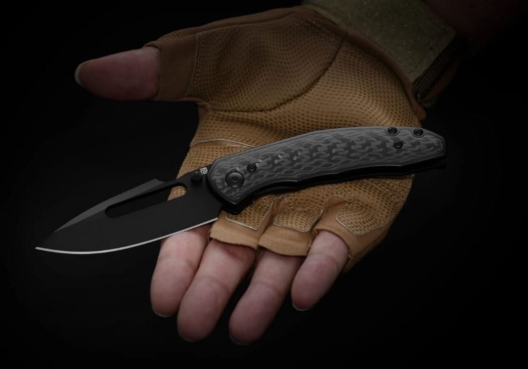 ARTC1862G-CF Tacti-Boa S35VN, fibre de carbone - 