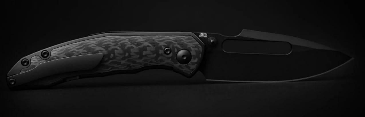ARTC1862G-CF Tacti-Boa S35VN, fibre de carbone - 