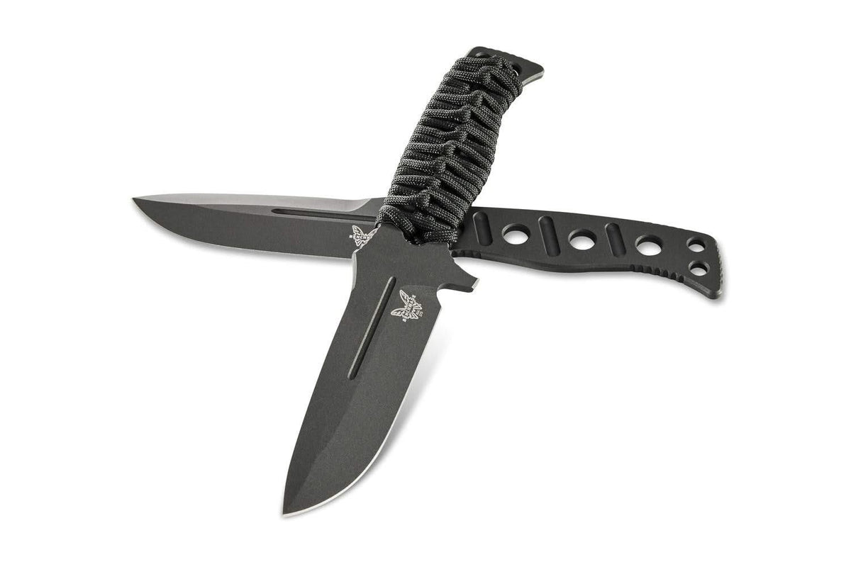 Benchmade 375BK-1 ADAMAS FIXE, Cerakote Noir - 