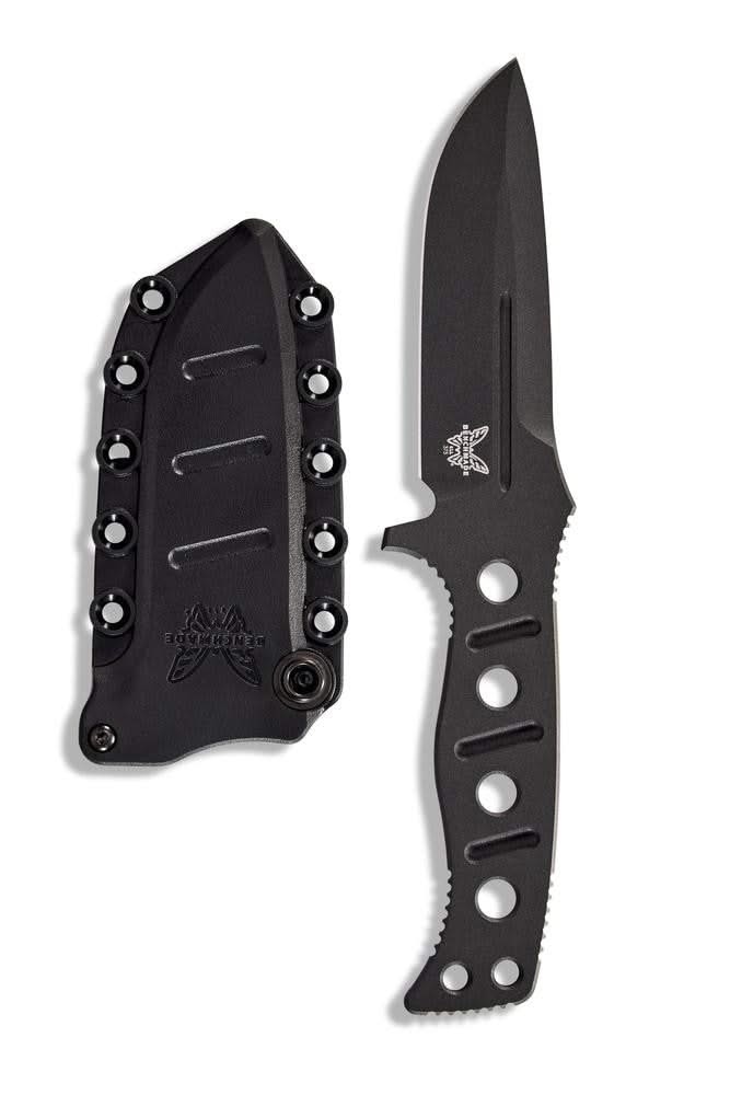 Benchmade 375BK-1 ADAMAS FIXE, Cerakote Noir - 