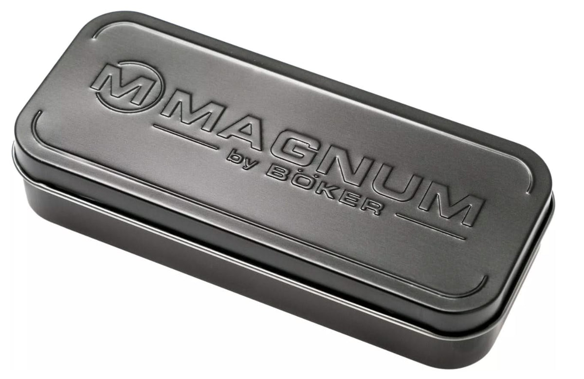 Böker Magnum 01RY140DAM Couteau de gentleman Ebony Rangebuster Damascus - 