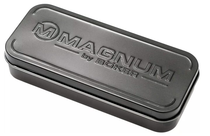 Böker Magnum 01RY140DAM Couteau de gentleman Ebony Rangebuster Damascus - 