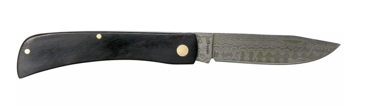 Böker Magnum 01RY140DAM Couteau de gentleman Ebony Rangebuster Damascus - 