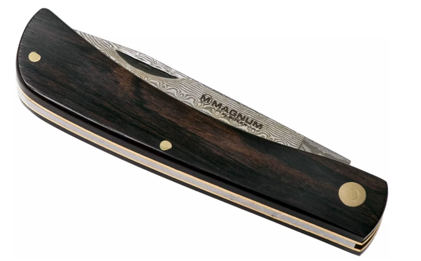 Böker Magnum 01RY140DAM Couteau de gentleman Ebony Rangebuster Damascus - 