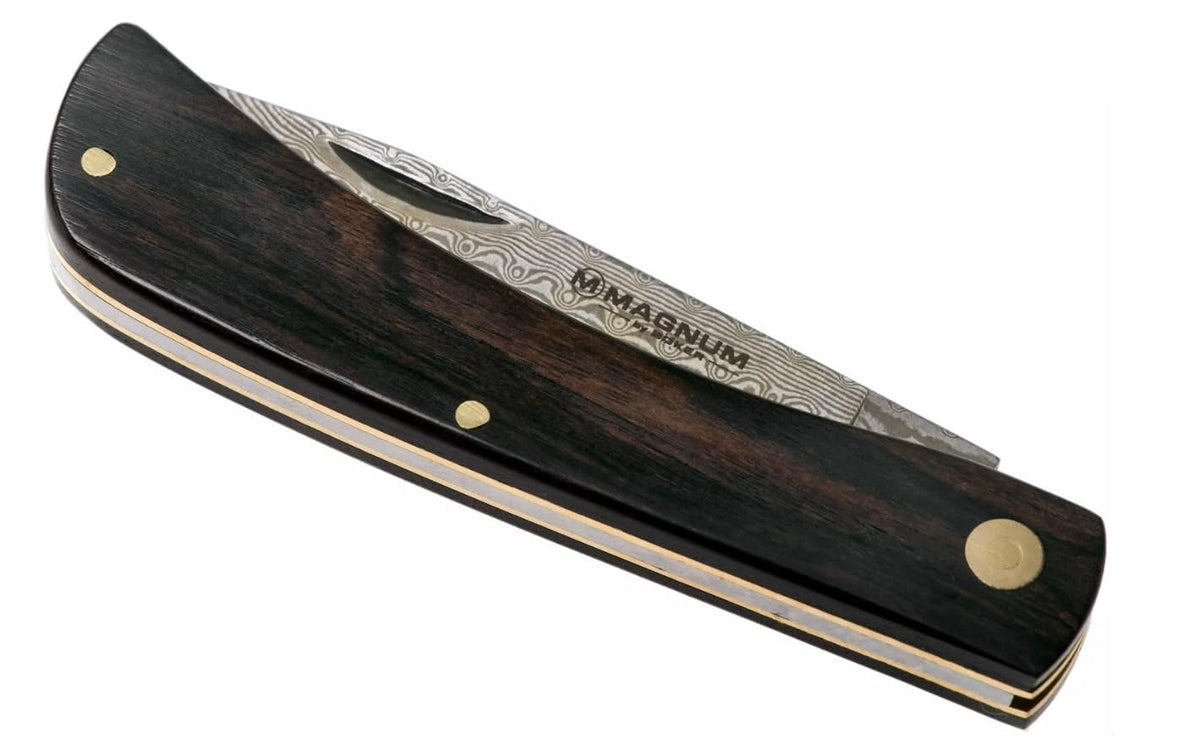 Böker Magnum 01RY140DAM Couteau de gentleman Ebony Rangebuster Damascus - 