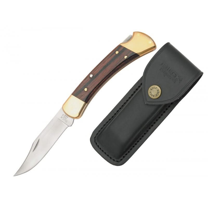 Couteau pliant Buck 110BRS Folding Hunter en acier 420HC