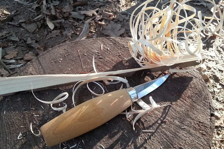 Mora Carving Erik Frost 120 Wood -