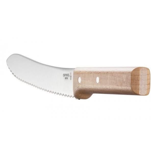 Lame dentée de 21 cm du couteau à pain Opinel N°116.