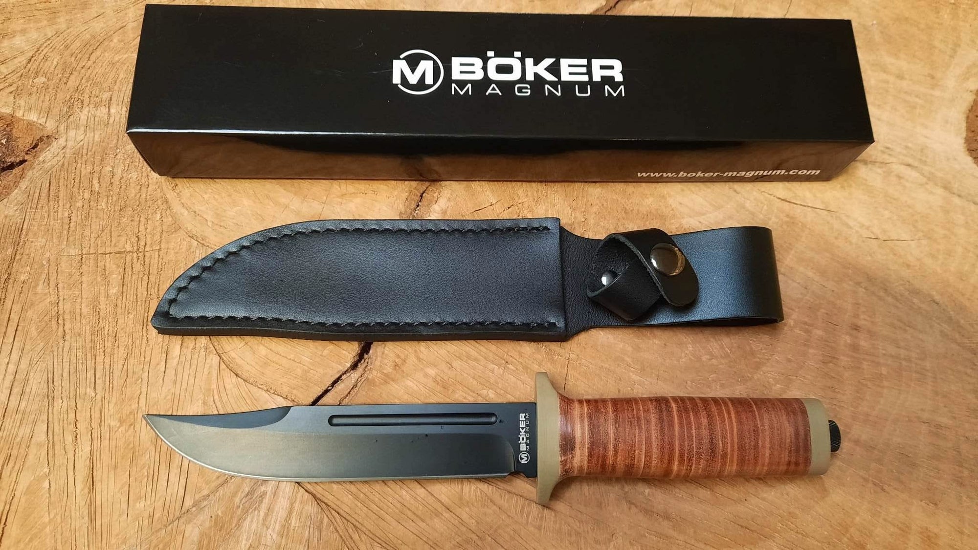 Boker 02SC001 Ranger Field Bowie - 