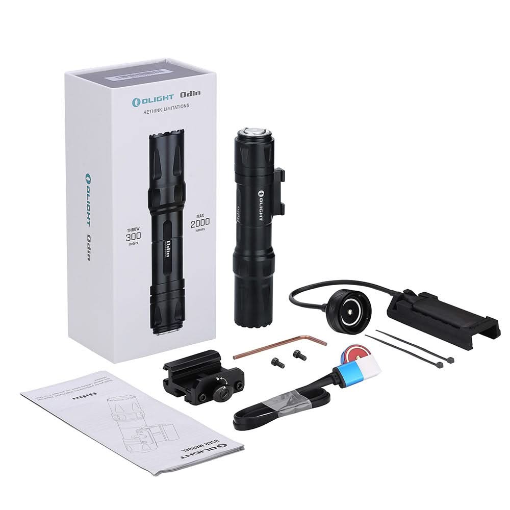 Olight Odin - Lampe Tactique Militaire Picatinny Puissante - 