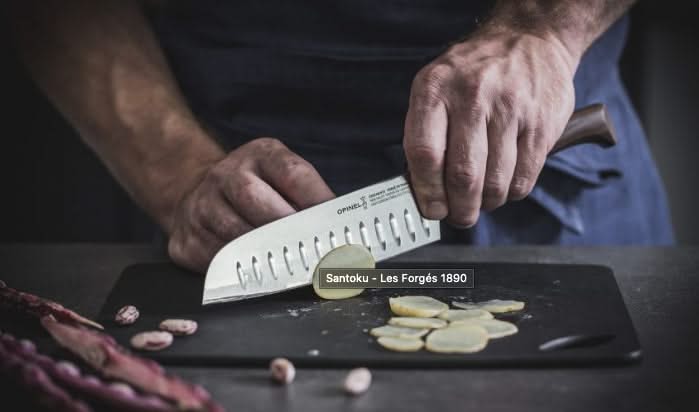 Opinel Couteau Santoku lame de 17 cm Les forgés 1890 - 