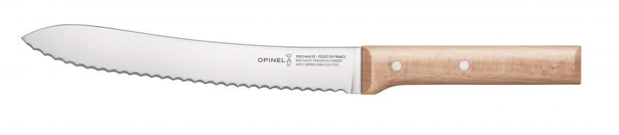 Opinel N°116 Parallèle couteau à pain avec lame dentée de 21 cm.