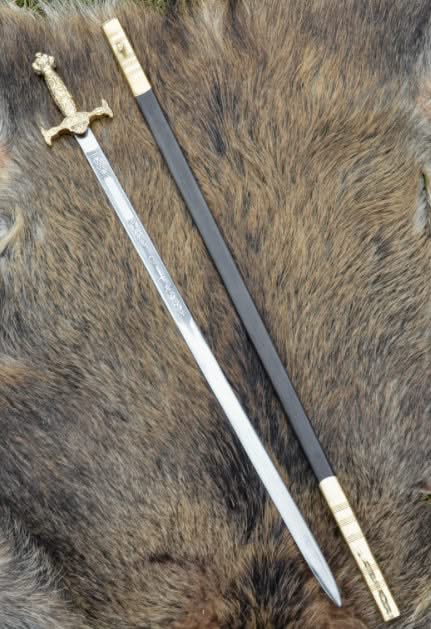 Wiking Épée de cérémonie des francs-maçons, avec fourreau - 