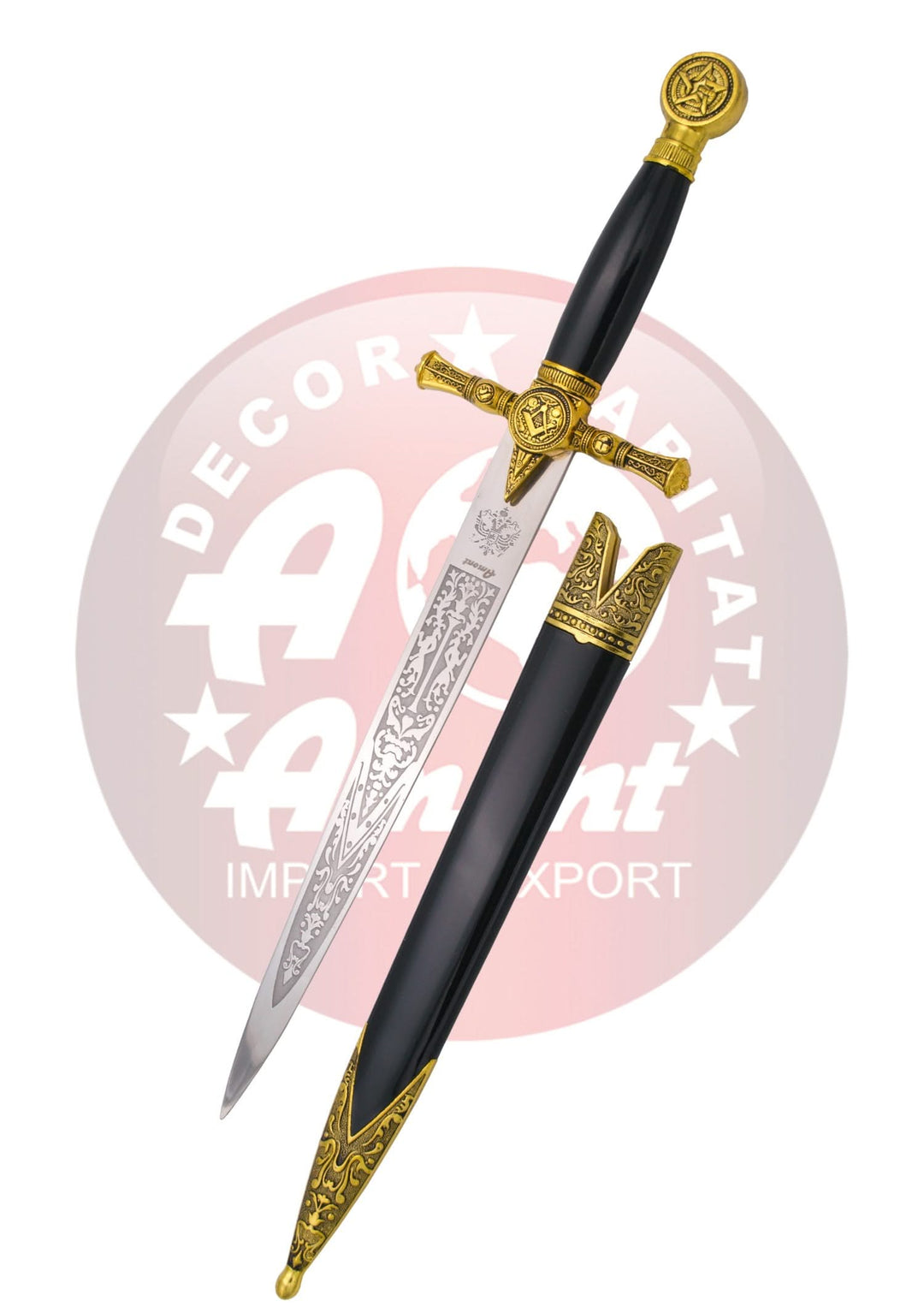 Amont , Réplique Dague Maçonnique - Coutellerie Marcin