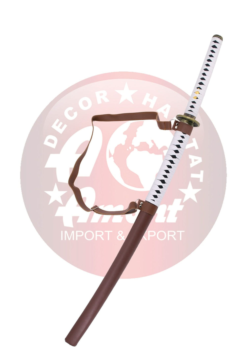 Vue du katana dans son étui