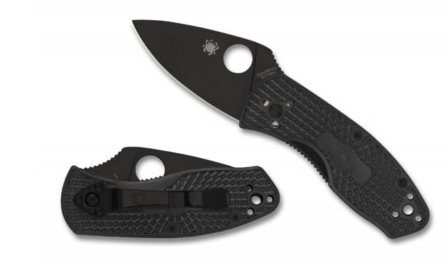 Spyderco C148PBBK Ambitious, FRN Black Blade - 
