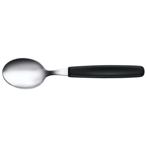 Set de 6 cuillères à soupe noires Victorinox Swiss Classic.